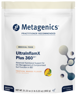 Metagenics UltraInflamX PLUS 360 Tropical Mango 14 SEVERINGS